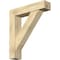 Ekena Millwork Traditional Block Rough Sawn Bracket w/ Offset Brace, Douglas Fir, 8"W x 36"D x 40"H BKT0806X36X40TRA05RDF - alternate 1